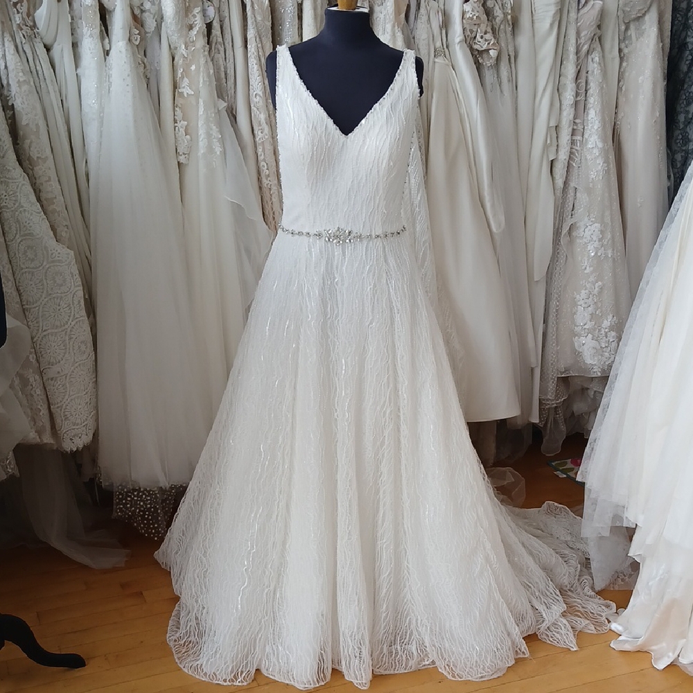 Gorgeous Fully Beaded Wedding Dress